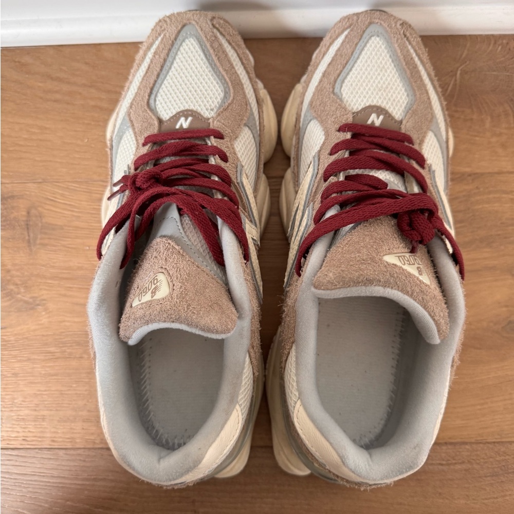 New Balance Sneakers with Burgundy Accents - Picture 6 of 7